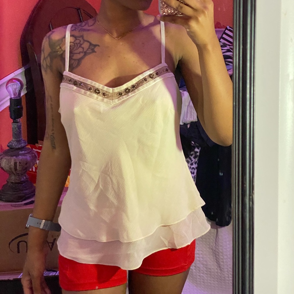 Cream Dressy Shirt